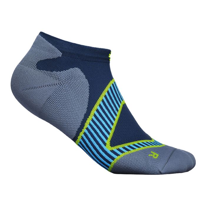 BAUERFEIND CS Performance sports compression socks, blue
